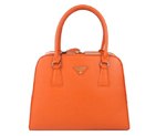 Prada Saffiano Leather Medium Tote Bag BL5018 Orange BL5018