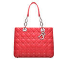 Light coral 'Dior Soft' shopping bag M0955PCAL M318