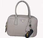 Prada Saffiano Leather Tote Bag BL1095 Grey BL1095