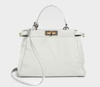 Fendi Peekaboo Leather Satchel 8P0310