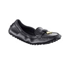 LEMON LOAFER IN GRAINED CALF LEATHER XOJK1PGC