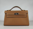 HERMES 22CM H008 Light Coffee(Silver) HKL220LCS024