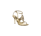 LOOK AT ME!SANDAL IN METALLIC CALF LEATHER XQNS4JMC