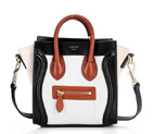Celine Luggage Mini 165213MBA in Suede Cream 3309