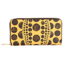 Louis Vuitton Yayoi Kusama Zippy Wallet M60449 Yellow M60449