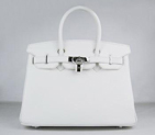 Birkin 30CM White (silver) HBK30WS0020