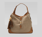 'new jackie' large shoulder bag with hand stitchin 218491 FQX2Z 9662