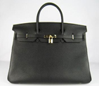 Hermes 40CM Black (gold) HBK40OBG002