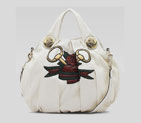 'hysteria' medium top handle bag with metal gucci 197016 ET77Z 9026