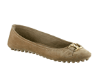OXFORD BALLERINA IN SUEDE CALF LEATHER XOOP1ASC