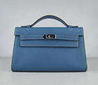 HERMES 22CM H008 Middle Blue(Silver) HKL220MBS025