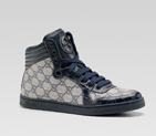 'coda' high-top sneaker with interlocking G detail 258399 FN0Q0 4073