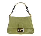 Fendi Leather plexi fastening mamma bag 8F0012