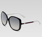 large square frame sunglasses with GG detail and s 261925 J1691 4176