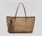 'tassels' medium tote with hand stitching and tass 233387 FSD1G 8469