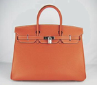 Hermes 40CM Orange (silver) HBK400OS009