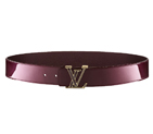 LV INITIALES VERNIS BELT M6883U