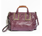 Chloe 'Ethel' Lambskin & Goatskin Leather Top Handle Satchel 3S254915