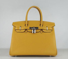 Birkin 30CM Yellow (silver) HBK30YS0003