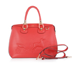 2012 Hermes New Leather Medium Shoulder Bag 0322 watermelon red with golden metal 0322