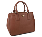 Prada Saffiano Classic Tote Bag BN1801 Tan BN1801