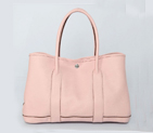 Hermes Garden party bag clemence leather in Pink H0821