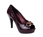 lousi vutton shoes with Claret SD62601C