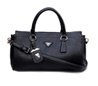 Hot Sell Prada Small Saffiano Leather Tote Bag BN1849 Black BN1849