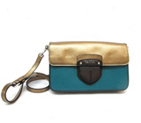 BT0784 Blue with Gold full leather BT0784BGL