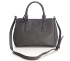 Hot Style Prada Classic Saffiano Leather Medium Tote Bag BN1801 Grey BN1801