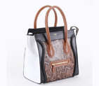 Celine Luggage Bags Jumbo in Snake Veins Dark Coffee 98170