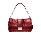 New Lock bag in red leather M9803PGNV M323