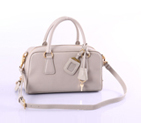 BL0758 Light grey Cross pattern full leather BL0758LGCP