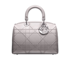Mink-grey leather 'Dior Granville' polochon bag M1305PGCA M820