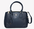 Prada Saffiano Classic Tote Bag BN1801 Royalblue BN1801