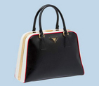 Prada Saffiano Leather Tote Bag BL0808 Black BL0808