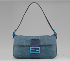 Fendi Crackled Suede Baguette 8BGF12