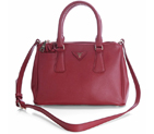 Newest 2012 Prada Classic Saffiano Leather Medium Tote Bag BN1801 Red BN1801