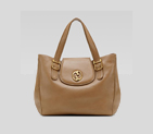 'gucci 1973' medium tote with oval GG and buckle o 251826 A7MOT 2814