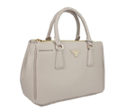 Prada Saffiano Classic Tote Bag BN1801 Grey BN1801