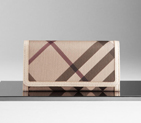 SMOKED CHECK CONTINENTAL WALLET 37123251