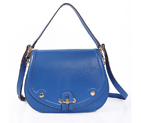 Hermes new 2012 bag Cowskin leather in Blue with Gold hardware 1233CGB