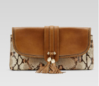 'marrakech' clutch with woven leather trim and tas 257030 EJQ1G 9873
