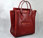 Celine Luggage Juboo Woman Handbag Maroon 98170