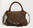 Chloe 'Marcie - Small' Nubuck Leather Shoulder Bag 3S362849