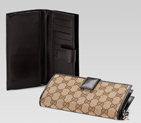 continental wallet with interlocking G detail 233024 F4C7N 9643