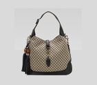 'new jackie' medium  shoulder bag with hand stitch 246907 FAGKG 9787