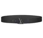 LV INITIALES SUEDE LEATHER BELT M6875T