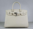 Birkin 30CM Beige (silver) HBK30BS0005