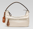 'madison' medium hobo with oversized zipper pulls 257047 A7MGG 9062